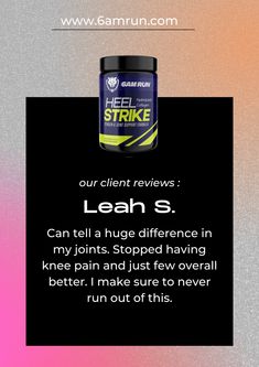 an ad with the words lean's on it, and a photo of a jar of lean's