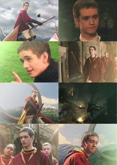 Evil Magician, Oliver Wood Harry Potter, Sean Biggerstaff, Professor Mcgonagall, Stile Harry Potter, Harry Potter Friends, Until The Very End, Oliver Wood, Neville Longbottom