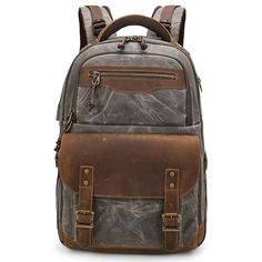 Woosir Photography Backpack with Trolley Sleeve Everyday Canvas Backpack With Luggage Sleeve, Outdoor Canvas Laptop Backpack, Rectangular Canvas Backpack With Luggage Sleeve, Canvas Laptop Bag With Standard Backpack Shape, Outdoor Laptop Backpack With Luggage Sleeve, Canvas Laptop Backpack For Travel, Gray Laptop Backpack For Travel, Travel Canvas Laptop Backpack, Rectangular Canvas Camera Bag For Travel