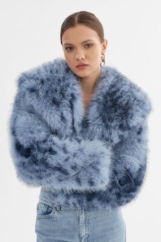 Faux Fur Cropped Jacket, Long Faux Fur Coat, High Waisted Trousers, Faux Fur Jacket, Faux Fur Coat, Crop Jacket, Shawl Collar