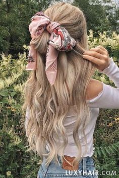 Grunge Haircut, Luxy Hair Extensions, Summer Grunge, Ponytail Hairstyles Easy, Luxy Hair, Hair Scarf Styles, Stunning Hairstyles, Haircut Short, Peinados Fáciles Para Cabello Corto