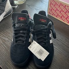 Black Adidas Tennis Shoes. Tags Still On Shoes. No Box. Only Tried On Never Worn. Sz 7. Home With Pets So There Might Be Pet Hair On Them. Adidas Black Skate Shoes With Boost Midsole, Adidas Black Skate Shoes With Round Toe, Adidas Black Round Toe Skate Shoes, Adidas Black Skate Shoes For Skateboarding, Adidas Black Casual Skate Shoes, Black Adidas Casual Skate Shoes, Casual Black Adidas Skate Shoes, Adidas Tennis Shoes, Black Adidas