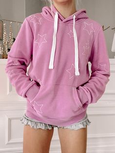 Constellation Prize Star Sweatshirt  | Sassy Shortcake | sassyshortcake.com Sassy Shortcake, Star Sweatshirt, High School Outfits, School Outfits, Cute Tops, Constellations, What To Wear, Sweat Shirt, Shirts Tops