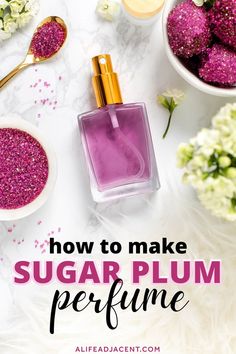 Plum Perfume, Diy Essential Oil Perfume, Perfume Fruity, Perfume Diy, Diy Perfume Recipes, Homemade Items