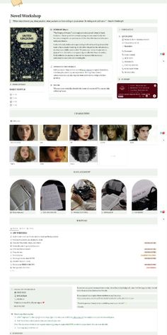 an image of a website page with many different images