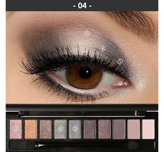 Color Baked SMOKEY EyeShadow measurement is cm.Product Information Made in: China Makeup Shimmer, Natural Smokey Eye, Makeup Light, Shadow Makeup, Makeup Eyeshadow Palette, Smokey Eyeshadow, Matte Eyeshadow Palette, Dramatic Eyes, Nude Eyeshadow