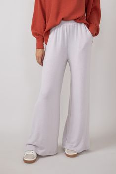 These Wide Leg Lounge Pants for Women in Vintage Ash Rose feature an elastic waistband, wide leg silhouette, heavyweight material for comfort all day. These pants are perfect for lounging around or going out on the town! Features: Final Touch Style: NP70169F-ASHROSE Color: Ash Rose 64% Polyester 33% Rayon 3% Spandex Women’s pants Elastic waistband Side pockets Very soft heavyweight Pull on construction Wide leg Measurements from size small: Waist: 28” Inseam: 32” Machine wash cold, lay flat to d Wide Leg Lounge Pants, Rose Style, Final Touch, Small Waist, Lounge Pants, Lay Flat, Casual Pants, Womens Bottoms, Going Out