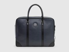 Lightweight, yet spacious, the Cabot makes an excellent soft briefcase for business or leisure pursuits. The classic design exudes laid back luxury and textile lined interiors protect your documents, accessories and a 15” laptop. Featuring satchel handles and an adjustable, detachable shoulder strap for a man on the move.     Features:    * 100% top-grain leather exterior   * Leather trim   * Zip closure   * 3 interior flat pockets   * Adjustable textile shoulder strap   * Top handle   * Features Bolvaint logo and motif   * Dimensions: 41.5cm x 30cm x 12cm Laid Back Luxury, Paris Luxury, Business Website Design, Funny Photography, Unisex Accessories, Navy Leather, Strap Tops, Top Grain Leather, Travel Gear