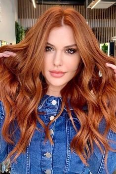 Cooper Hair, Bloom Hair, Haircolor Ideas, Red Hair Color Ideas, Red Hairstyles, Copper Red Hair, Red Dye