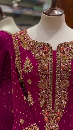 Bridal Suits, Red Bridal Dress, Shadi Dresses, Designer Anarkali Suits, Ethnic Dresses, Embroidered Wedding Dress