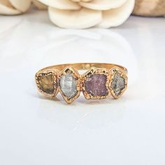 Mothers Birthstone Rings Mothers Rings Personalized Gift for Mom Gift Custom Raw Birthstone Ring Family Ring Anniversary Gift Raw Stone Ring - Etsy Luxury Spiritual Birthstone Ring, Unique Luxury Birthstone Ring, Luxury Birthstone Crystal Ring, Luxury Rose Gold Birthstone Ring With Center Stone, Luxury Rose Gold Heirloom Birthstone Ring, Luxury Crystal Birthstone Ring For Wedding, Luxury Heirloom Style Rose Gold Birthstone Ring, Luxury Heirloom Gold Birthstone Ring, Luxury Heirloom Rose Gold Birthstone Ring