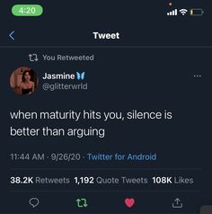 two tweets that are on the same page, one is saying'when nattrity hits you, science is better than arguing '