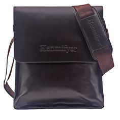 PRICES MAY VARY. Messenger Bag Material - The faux leather mens crossbody bag uses PU leather for a light quality feel. The hand-crafted man messenger bag finish has rugged durability, a simple appearance, showing your fashion sense, you deserve this large man purse Unique Design - Appr.9.1*2.6*10.2 inches, weight 0.97 Pounds, magnetic buckle design, easy to open, adjustable leather and braid padded shoulder strap, which are comfortable and can relieve the stress for your shoulder, high-quality Cheap White Men's Bag, Sling Bag For Men, Mens Crossbody Bag, Man Purse, Large Man, Side Bags, Messenger Bag Men, Waist Pack, Leather Messenger Bag