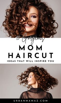 Looking for gorgeous mom haircut ideas that will inspire you? Check out these 15 most stylish mom haircut ideas to elevate your mom style. Mom Cut Curly Hair, Mom Haircut Curly Hair, Haircut Low Taper, Layers Bob Haircut, New Mom Haircut, Low Taper Fade Haircut, The Best Haircut