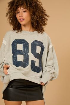 The 89 Oversized Sweatshirt offers unmatched comfort with its relaxed fit and cozy fabric, perfect for lounging or casual outings. Represent your favorite 1989 album. White Dress Skirt, Christmas Skirt, Skirts With Boots, Christmas Dress, Oversized Sweatshirt, Homecoming, Homecoming Dresses, Dress Skirt, White Dress