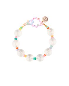 We've upgraded your candy bracelet and taken it to new heights with the Disco Opal collection! To clean, use a soft damp polishing cloth. Sensitive to body heat, high temperatures, and will change color over time. Pro tip, take it off at night and keep out of direct sunlight. Handle with care. Opals are soft, delicate, easily absorbent, stones. Due to their porous nature, they are fragile and can break under pressure. We recommend handling as you would glass. Chemicals including hair products, d Dew Drops, 7 And 7, Shop My, Sparkle