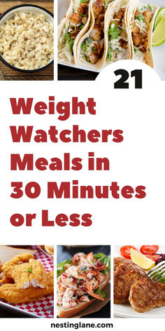 Graphic for Pinterest of Quick And Easy: 21 Weight Watchers Meals In 30 Minutes Or Less. Ww 2024, Grapefruit Juice Diet, Tortilla Soup Easy, Weight Watchers Food Points, Weight Watchers Program, Broccoli Dishes, Ww Meals, Smart Points Recipes, Weight Watchers Smart Points