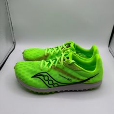 Asics Wmns Kilkenny Xc9 Flat “Bright Green Cement” Size 6 Women’s Brand New No Box Message Me With Any Questions Shoes Asics, Asics Shoes, Asics Women, Gray Green, Bright Green, Cement, Green And Grey, Athletic Shoes, Size 6