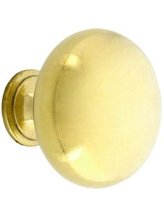 an image of a gold door knob