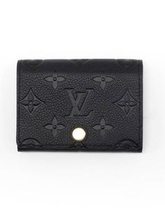 Gender: Women   Brand: LOUIS VUITTON   Product Name: Business Card Holder Monogram Embossed Leather Black   Bags Alora Code: 84435404   Color: black   Composition: Cowhide Leather   Origin: France   Features:  Flapfold 1 Card Slot    Designer Style ID M58456 Business Card Holder, Cross Bag, Black Leather Bags, Timeless Handbag, Business Card Holders, Designer Style, Bags Designer Fashion, Exclusive Bag, Leather Mini