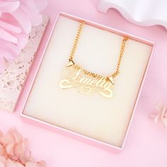 Material: Copper,Sterling Silver Color: Gold Chain Length: 14",16",18",20",22" Process: Gold Plated Recipient: Women, Mom, Wife, Girl Friend, Children Necklace Type: Name Necklace Brand: Silviax Jewelry Item: 2023NE0206/2023NE0214 Heart Pendant Name Necklace As Personalized Gift, Elegant Nameplate Necklace For Valentine's Day, Elegant Custom Name Heart Necklace, Personalized Heart Nameplate Necklace As Gift, Elegant Engraved Heart Necklace For Birthday, Nameplate Heart Necklace For Anniversary, Nameplate Heart Necklace For Anniversary Gift, Heart Shaped Name Necklace For Mother's Day, Double Heart Name Necklace For Birthday