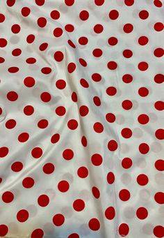 Polk dot fabric. dot size is 3/4 inches in diameter. 1950s Fabric, Dot Fabric, Fabric Swatch, Polka Dot Fabric, Dotted Fabric, Fabric Flowers, Le Point, Polka Dot, Polka Dots