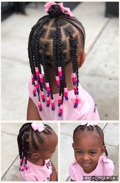 10 Best Braided Hairstyles For Kids With Beads Toddler Braided Hairstyles, Easy Toddler Hairstyles, Toddler Braids, Natural Kids, Kid Hair, Kids Braids, Kid Braid Styles, Toddler Hairstyles