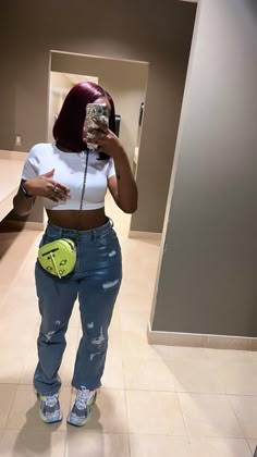 Chill Girly Outfits, Outfit Inspo Fly Girl, Mirror Pics, Pretty Girl Outfits