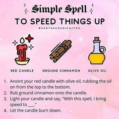 Spell To Speed Things Up, Easy Candle Spells, Red Candle Spell, Dream Of Me Spell, Attract Soulmate, Friday Magic, Manifestation Tarot, Midnight Aesthetic, Crystal Knowledge