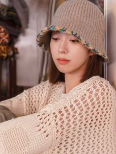 Editor's Notesmeminn's elastic knitted hats can be styled with any casual style.- Simple and casual mood- Various color options- Easy to style- Soft knitted fabric with color gradiation- Daily point itemMeasurements(in.)- One size- Width : 13.0 in., Height : 9.1 in.Composition & Care- Wool 80% Nylon 20%- Hand wash with a wool detergent in lukewarm water- Do not bleach- Natural dry in the shade with a hanger- Iron over a cloth at low temperaturesDesigner- by meminn Knit Bucket Hat, Wool Knit, Casual Style, Knitted Hats, Color Options, Bucket Hat, Knitted Fabric, Bleach, Composition