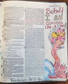 (“Behold, I am coming like a thief! Blessed is the one who stays awake, keeping his garments on, that he may not go about naked and be seen exposed!”) 16 And they assembled them at the place that in Hebrew is called Armageddon. Revelation 16:15-16 Revelation 16, Revelation 17, The Book Of Revelation