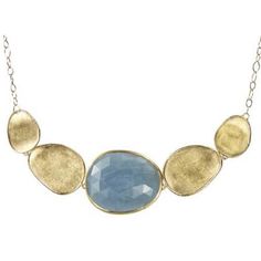 36-Inch 18K Yellow Gold Sivigila Long Necklace Marco Bicego, Aquamarine Stone, Gold Collection, Long Necklace, Aquamarine, Jewelry Accessories, Yellow Gold, Yellow, Gold