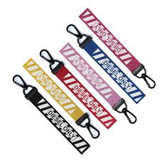 Interchangeable Zip pull with a lobster claw. SIZE:  13.5 cm x 2 cm approx Custom Lanyards, School Leavers, Key Tags, Zipper Charms, Class Of 2020, Personalized Tags, Custom Tattoo, School Humor, Zipper Pulls