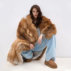 Store Categories Store Categories Other Women Real Red Fox Fur Coat Nature Long Fur Jacket Winter Thick Overcoat Outwear Product Description If the size and color you want is not available, please contact me Description &Material: Real Red Fox Fur &Sleeve length:60cm &Coat length:110cm &Lining fabric: polyester Please choose a size 5-10cm larger than your bust, so you can wear clothes inside.  Any special size (add length, sleeve, collar & hood, size) and color can be customized！！！ Any color or style of coat we show can be customized! If you don't know how to choose the right size, please contact us and we will choose the right size for you. Please tell us your height/cm, weight/kg and bust/cm so that we can provide better service. Please note that: 1.It is a winter coat, so we usually adv Red Fox Fur Jacket, Red Fox Fur Coat, Long Fur Coat, Fox Coat, Fox Fur Jacket, Face Reference, Fox Fur Coat, Jacket Long, Long Winter