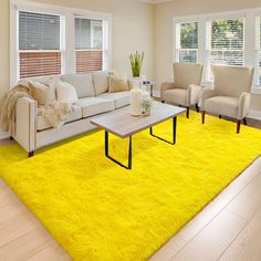 the living room is clean and ready to be used as an office or family room