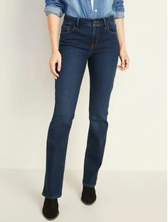 Jeans For Petite Women, Kickers Boots, Punk Shoes, Straight Cut Jeans, Old Navy Jeans, Jeans For Women, Petite Jeans, Best Jeans, Boot Cut Jeans