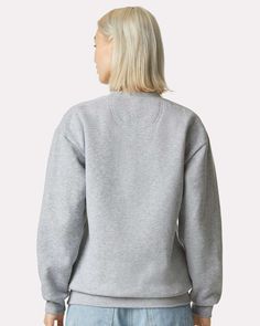 Unisex ReFlex Fleece Crewneck Sweatshirt - HEATHER GRAY - 2XL | American Apparel ReFlex Fleece Crewneck Sweatshirt in Heather Grey Size 2XL | Cotton/Polyester Blend Blue Sea, American Apparel, Heather Gray, Sweatshirt Fashion, Crewneck Sweatshirt, Heather Grey, Heathers, Crew Neck Sweatshirt, Size Medium