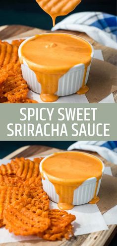 this spicy sweet sriracha sauce is the perfect side dish for any meal