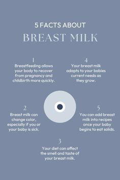 the five steps to breast milk