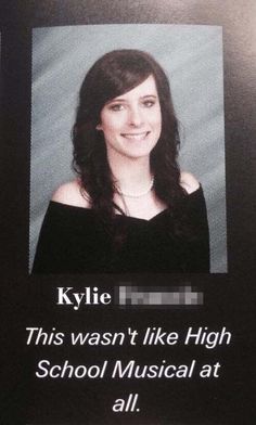 a black and white photo with the words kylie on it