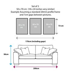 the size and measurements of a sofa