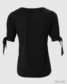 Lasaky - Off-the-shoulder top with pearls and tie detail Online Fashion Stores, Olivia Mark, Shoulder Top, Off The Shoulder, Long Sleeve Tshirt Men, Little Black Dress, Shop Now, Mens Tshirts, Mens Tops