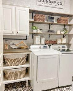 1,259 Likes, 41 Comments - TheFrugalFarmhouse (@the_frugalfarmhouse) on Instagram: “Happy Monday! I am so excited to show y’all the results of our weekend project, the Laundry Room…”