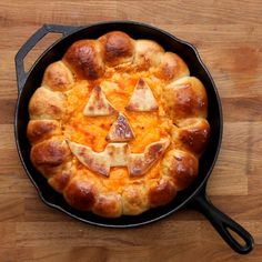 a pan with some food in it on a table