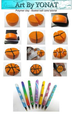 the instructions for how to make an art by yonat basketball cake