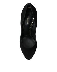 Dolce & Gabbana's black suede pumps offer both sophistication and style with their covered platform and column heel, complete with a leather sole. Made with premium suede and leather materials. Black Suede Pumps, Black Suede Heels, Pumps Shoes, Dolce E Gabbana, Platform Heel, Suede Pumps, Leather Logo, Heel Pumps, Platform Pumps