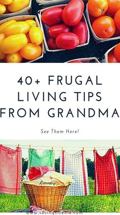 http://www.savingsmania.com/savings-tips/2019/8/12/40-ways-to-live-frugally-tips-from-grandma.html Vegan Homestead, Homemaking Inspiration, Organized Finances, Frugal Cooking, Pantry Inventory, Frugal Habits, Live Frugally, Saving Money Frugal Living