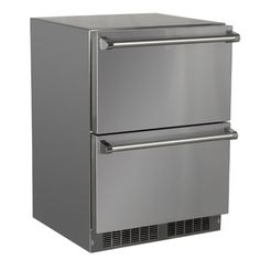 24 Marvel Outdoor Built-in Refrigerated Drawers, Solid Stainless Steel Drawers with Lock Refrigerators 12035393 Undercounter Refrigerator Drawers, Double Refrigerator, Panel Ready Refrigerator, Undercounter Freezer, Beverage Centers, Refrigerator Drawers, Beer Cooler, Compact Refrigerator, Drawer Dividers