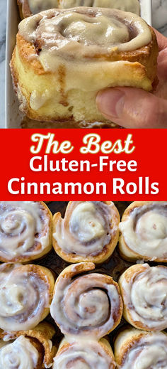 the best gluten - free cinnamon rolls recipe is so easy to make and delicious