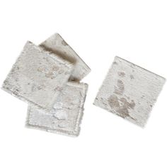 Cowhide Coasters Silver, Set of 4 - Accessories - High Fashion Home Cowhide Coasters, Cowhide Fabric, Silver Paint, High Fashion Home, Design Silver, Paint Set, Coasters, Table Top, Paint